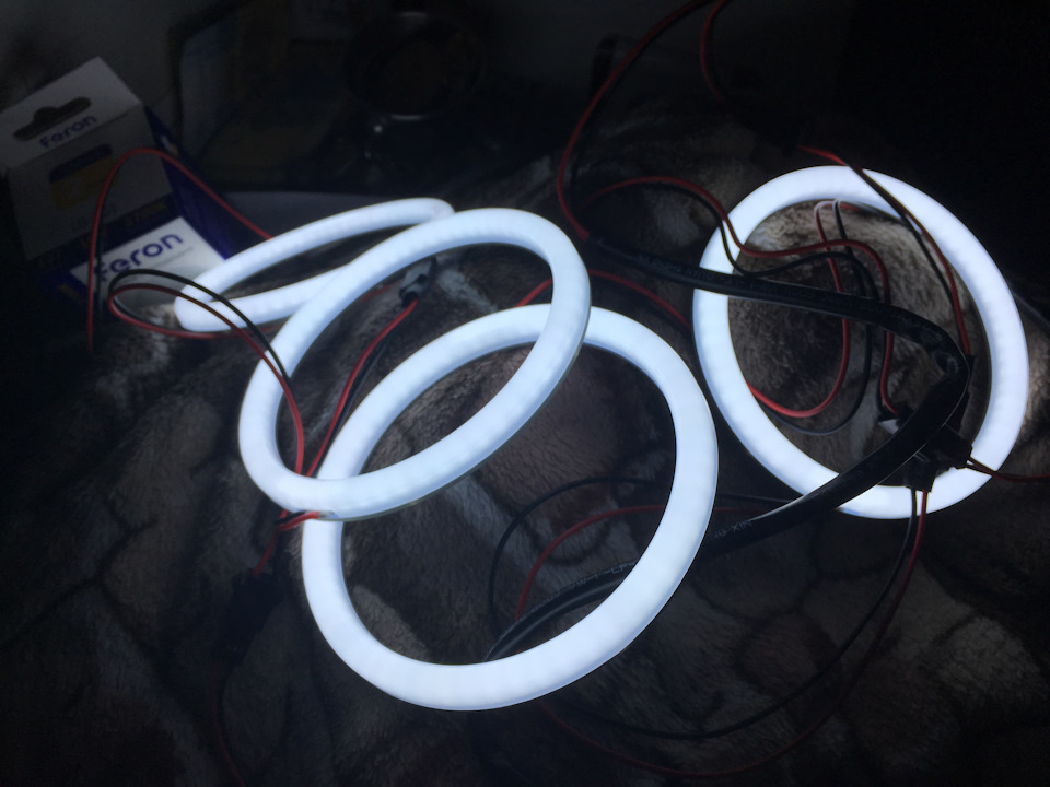 Будуть у 6 разів яскравішими... говорили Китайці... історія про SMD LED Angel Eyes 1