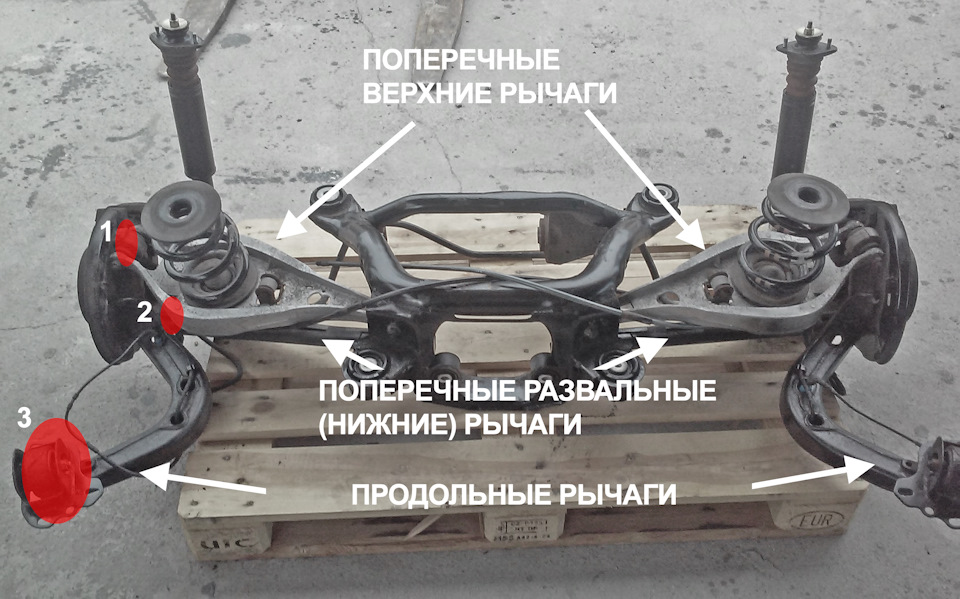 Як отримати задню підрулюючу підвіску за типом M3 E46, чи варто ставити проставочні шайби сайлентів та інші питання щодо задньої підвіски BMW E46 5