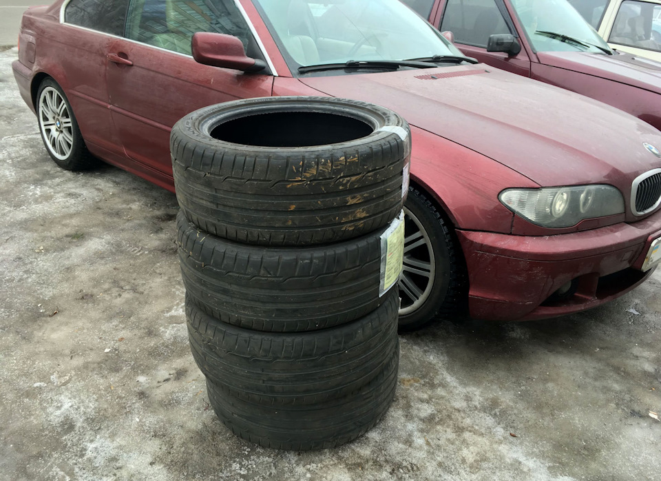 Купив літню гуму в січні :) 1