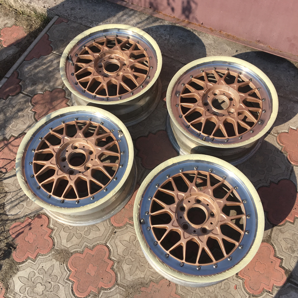 Літні диски BBS RC 041+ нова гума (мінус 22 кг безпружинної маси) 3