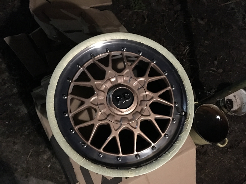 Літні диски BBS RC 041+ нова гума (мінус 22 кг безпружинної маси) 2