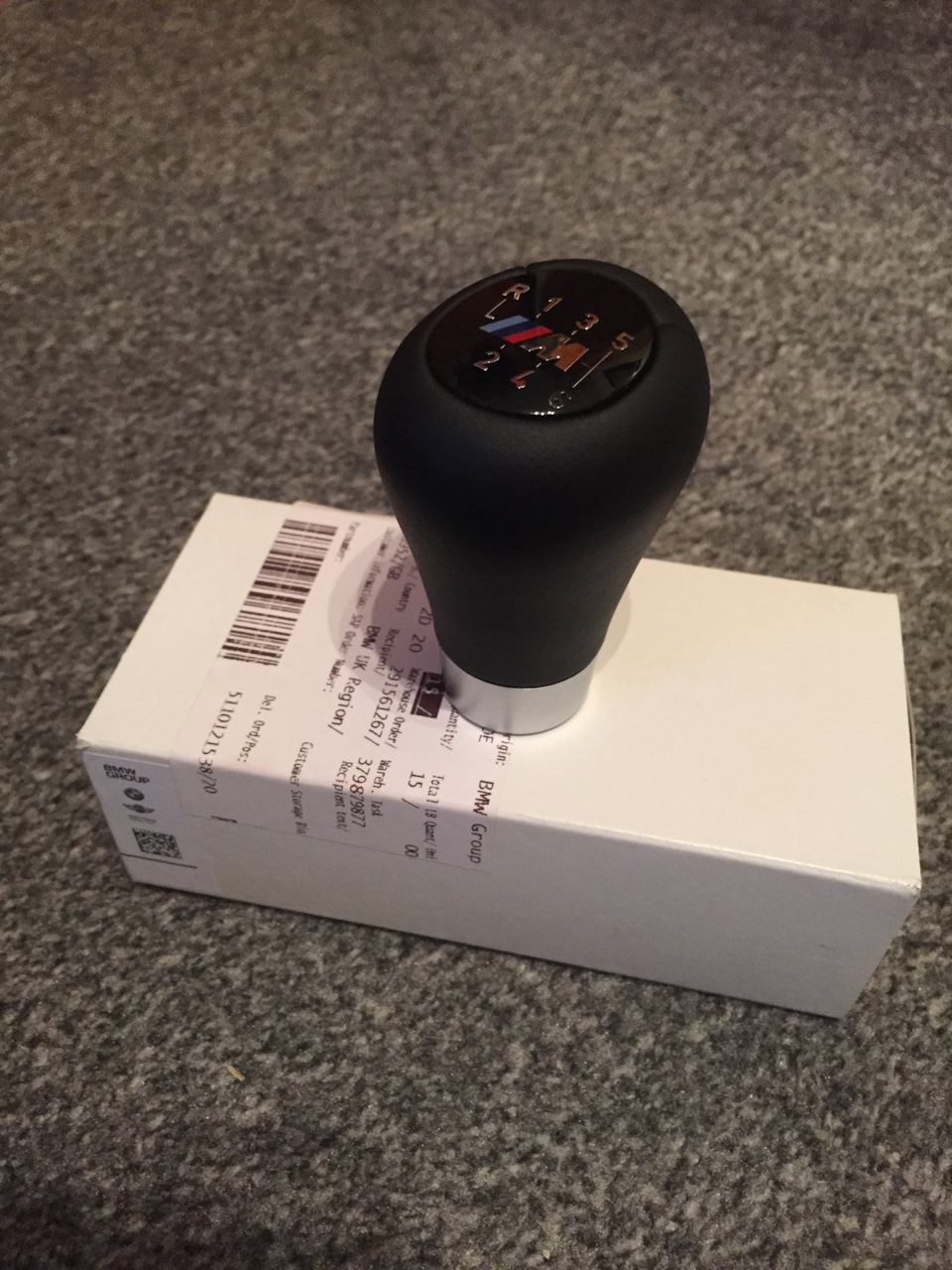 Перешив керма та оригінальна ручка кпп ZHP Shift Knob - 6 Speed 2