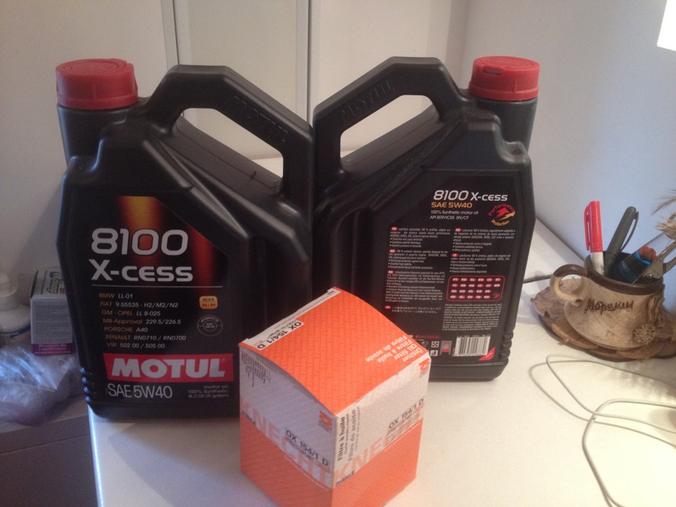 Перехід на Motul, зміна фільтрів, зміна кришки бачка 1