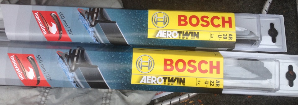 Щітки склоочисника Bosh Aero Twin 1