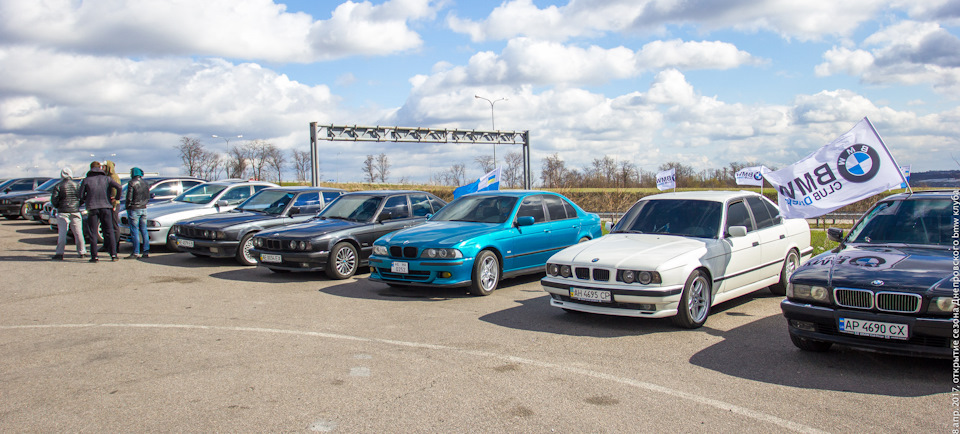 З'їздили на відкриття сезону Дніпровського BMW клубу 5