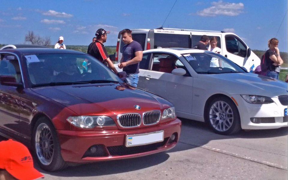 Заїхав 1/4 милі на відкритті сезону bmw клубу м. Дніпро 1