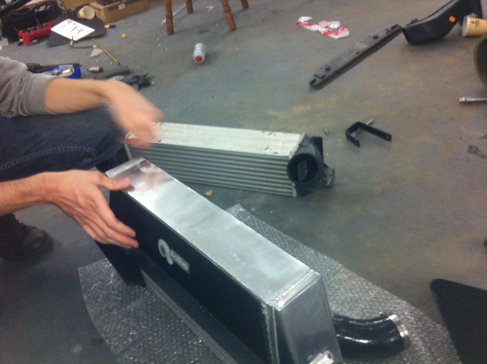 Intercooler Active Autowerke N-55 фронтальний 1