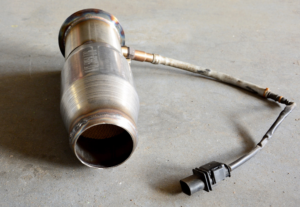 Установка Downpipe, чіп, видалення сажового та інші моменти. 1