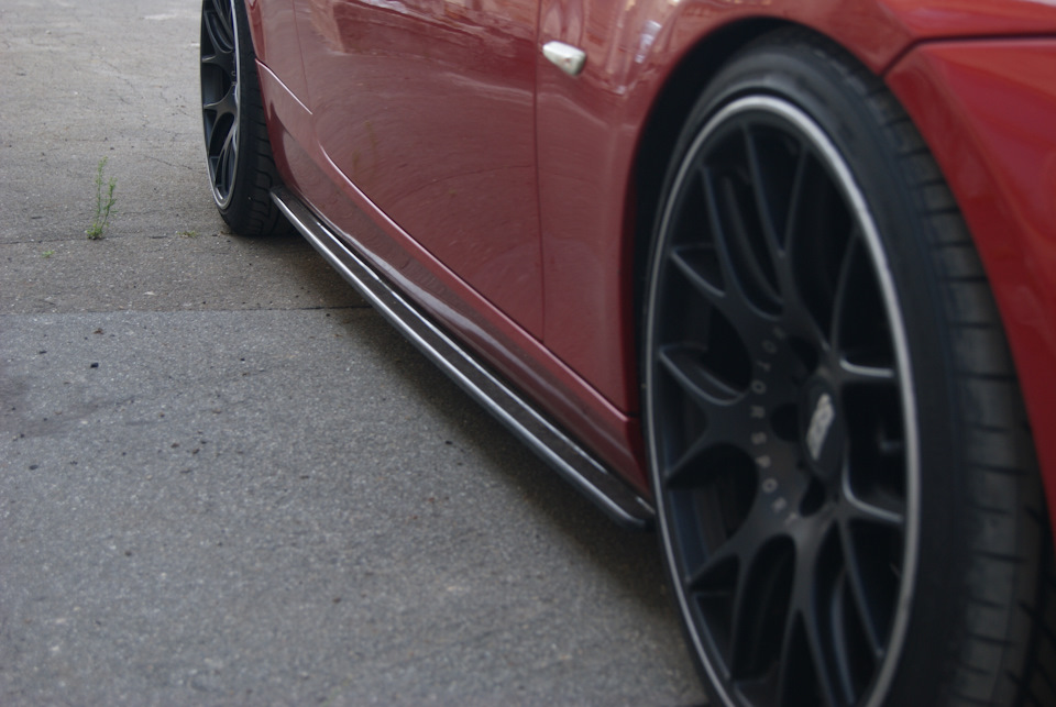 Side skirts — накладки под пороги | Перешив руля 5