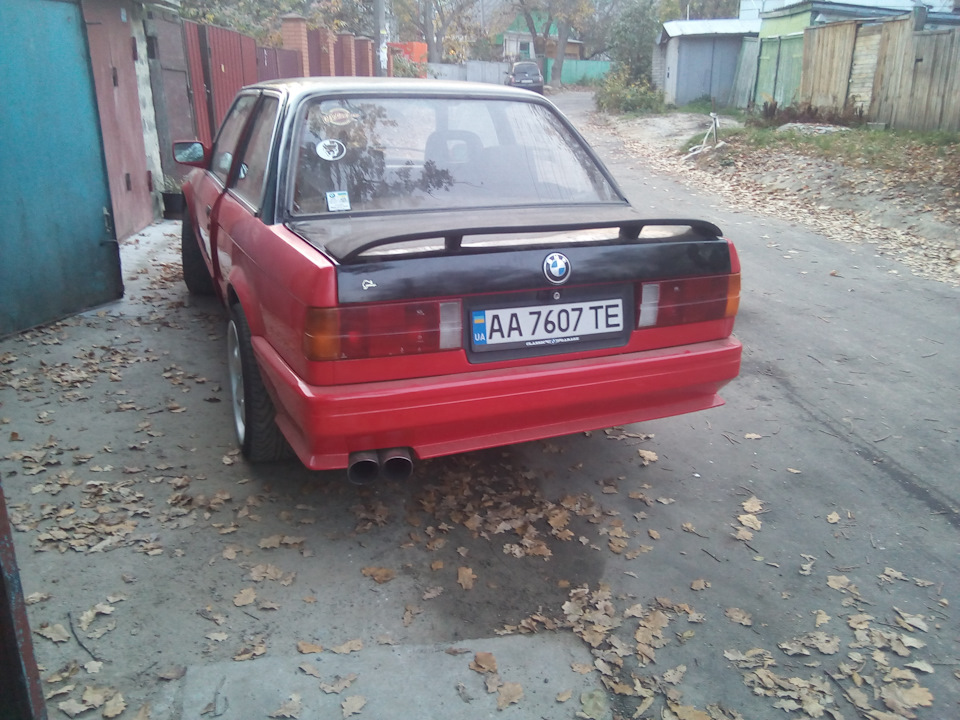 Спойлер Zender стиль М3 5