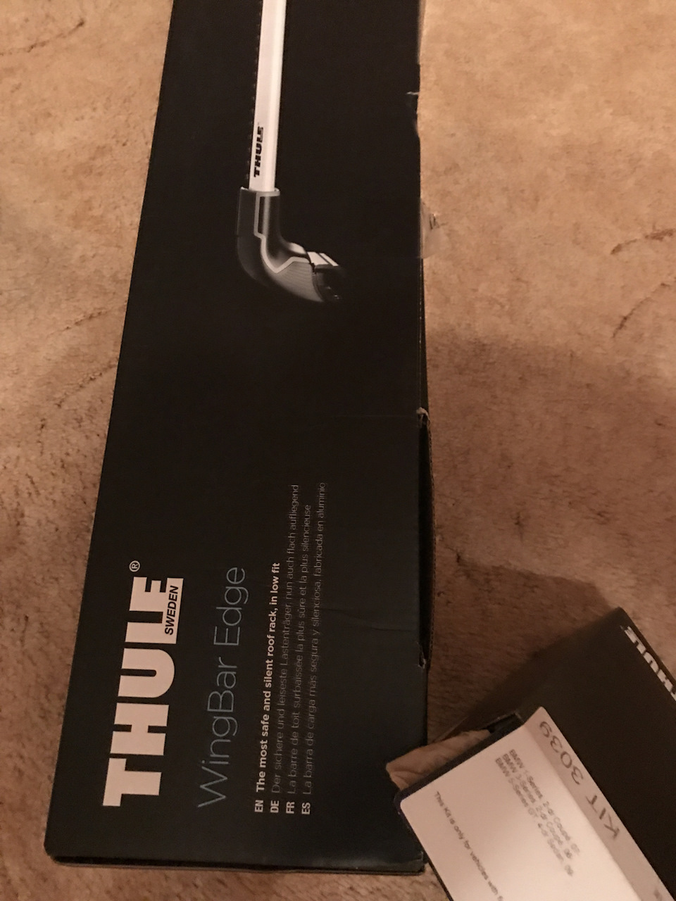 Thule Edge 9592 + 3039 kit + MontBlanc Barracuda 2