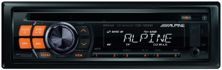 Alpine CDE-120RM 1