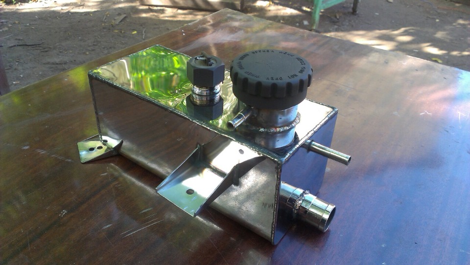Розширювальний бачок. Stainless steel! 2
