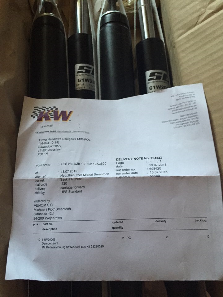 ST Suspensions. 2