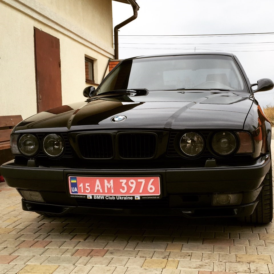 Тепер у моїй BMW сім'ї з'явилася E34 540i 2