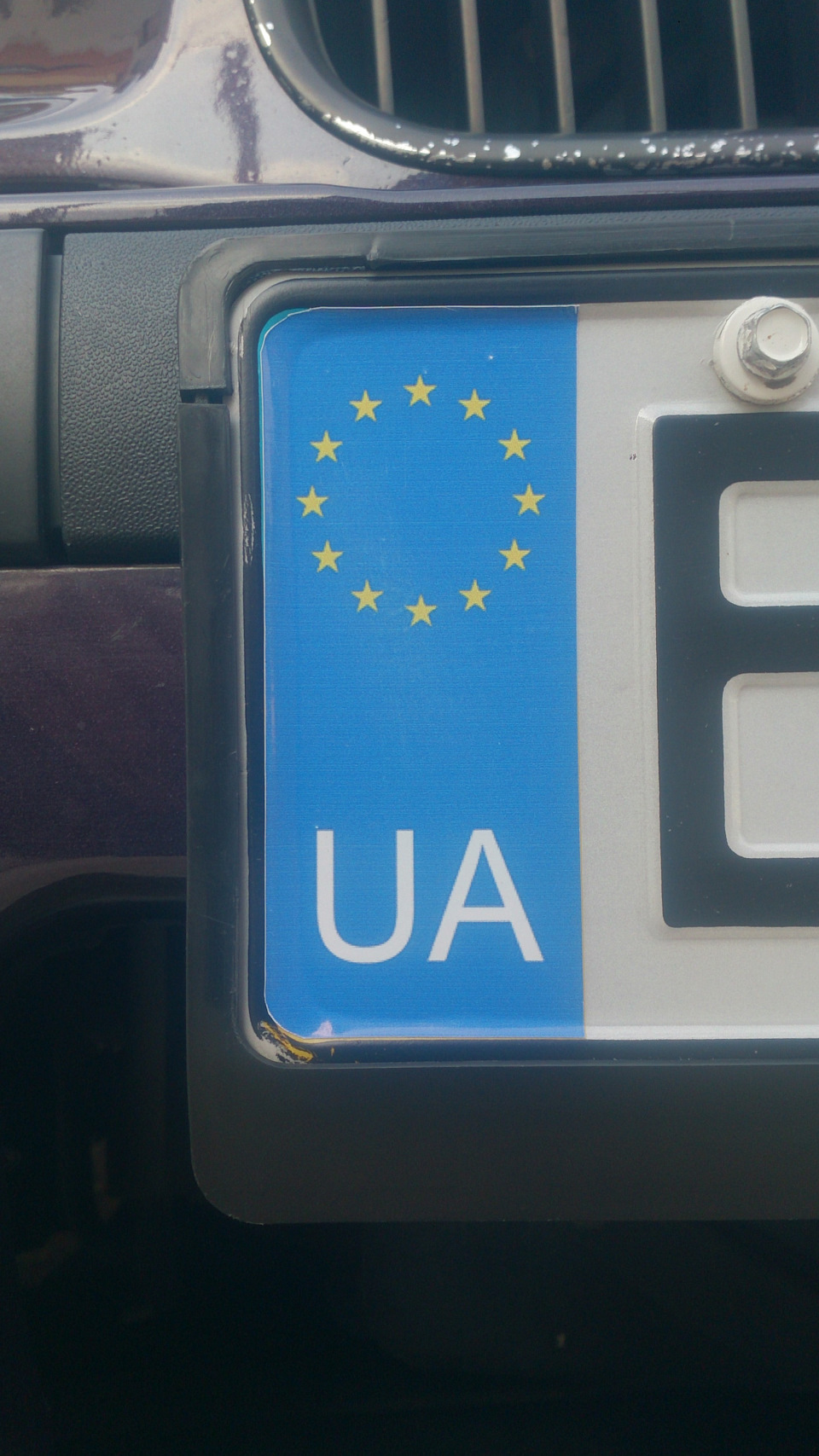 Європа та рамка під державною 4