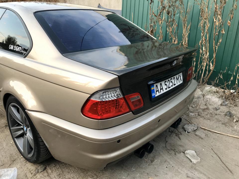 Карбонова кришка багажника CSL? - Легко! 5