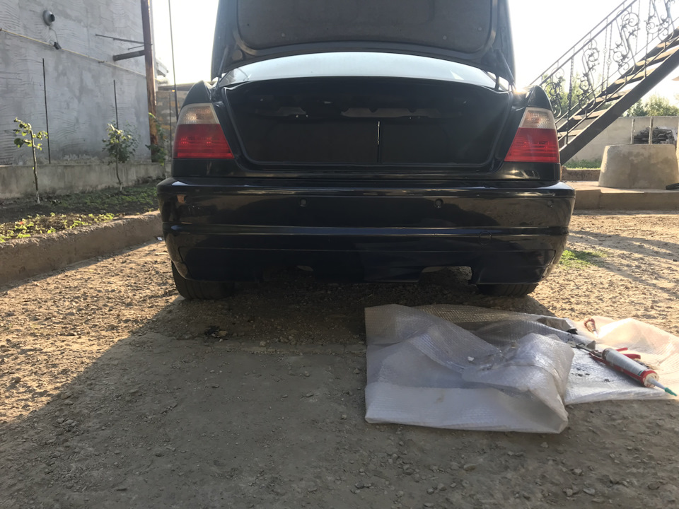 Прикладка бмв е46 м3 бампер 1