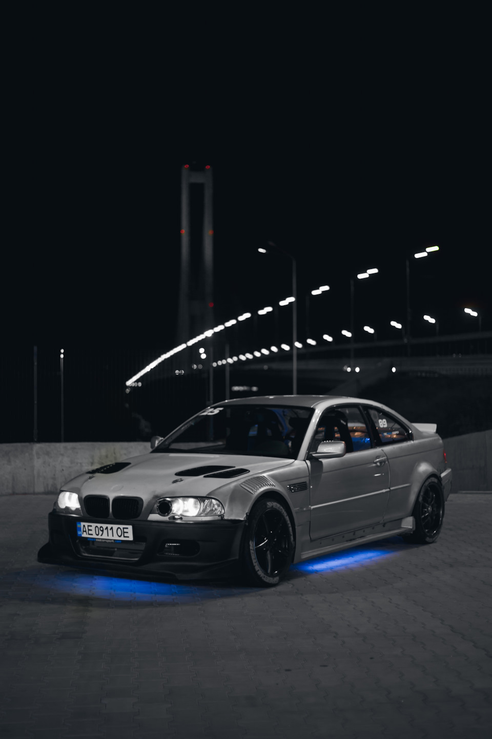 Нічні фото BMW E46 DTM Drift Car 5