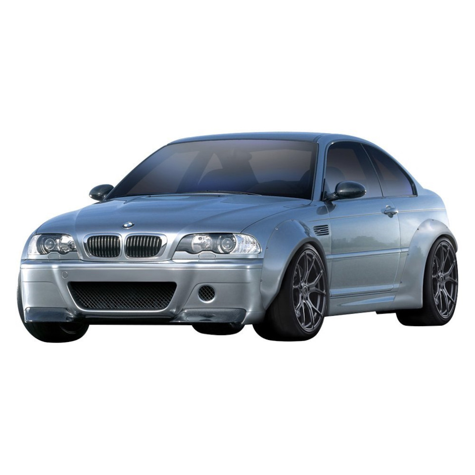 Обважування BMW e46 M3 DTM зі скловолокна 1