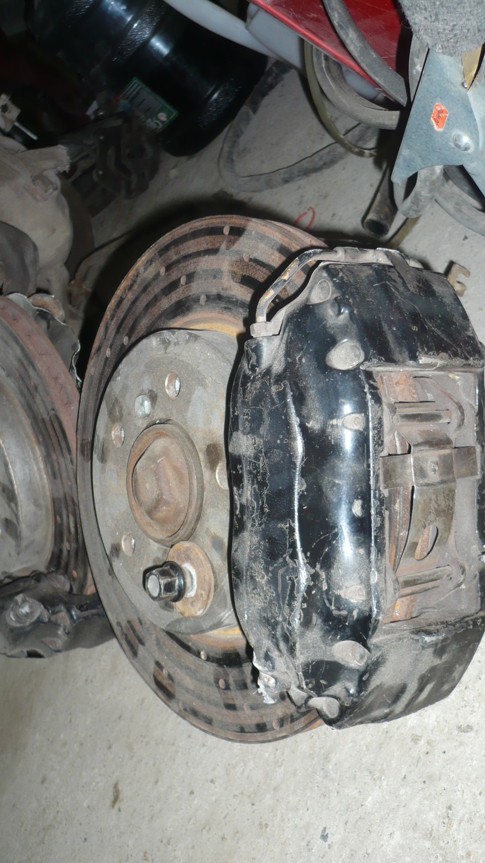 передні гальма brembo 4 поршня + 325мм гальмівний диск 3