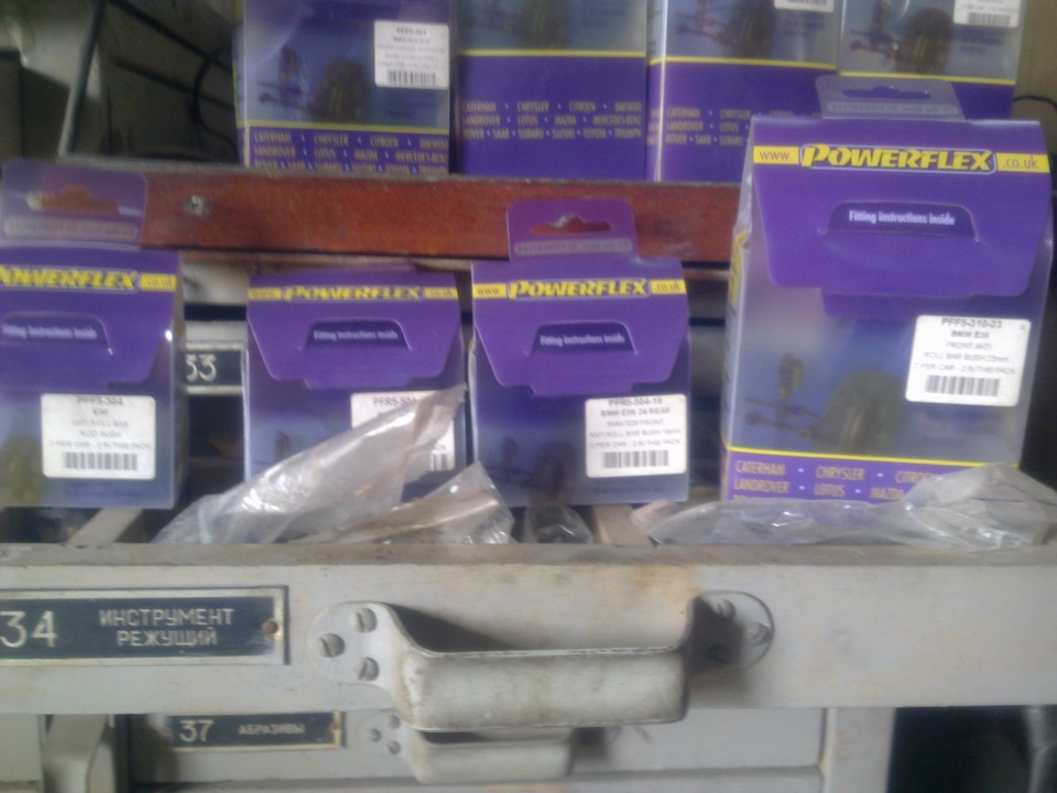 вся підвіска на поліуритані POWEFLEX 2
