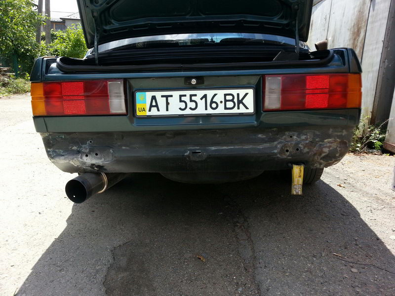 Встановлення заднього бампера M3 Evolution II 3