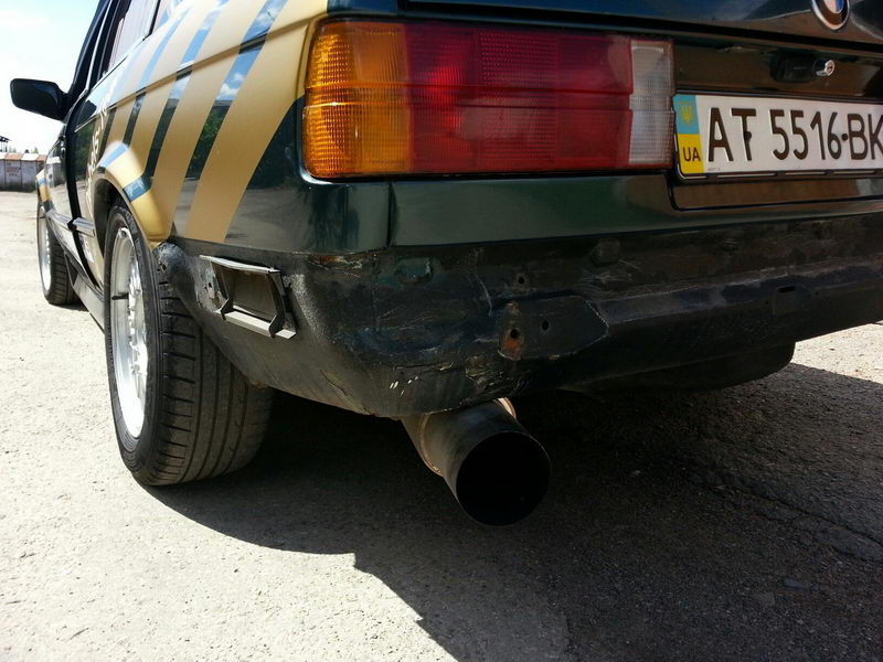 Встановлення заднього бампера M3 Evolution II 2
