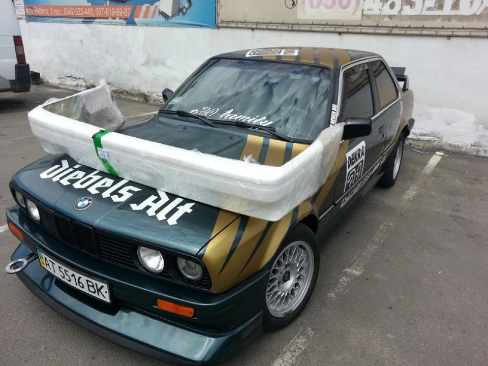 Встановлення заднього бампера M3 Evolution II