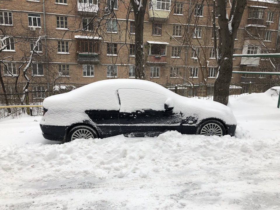 Зима, сніг та задній привід 1