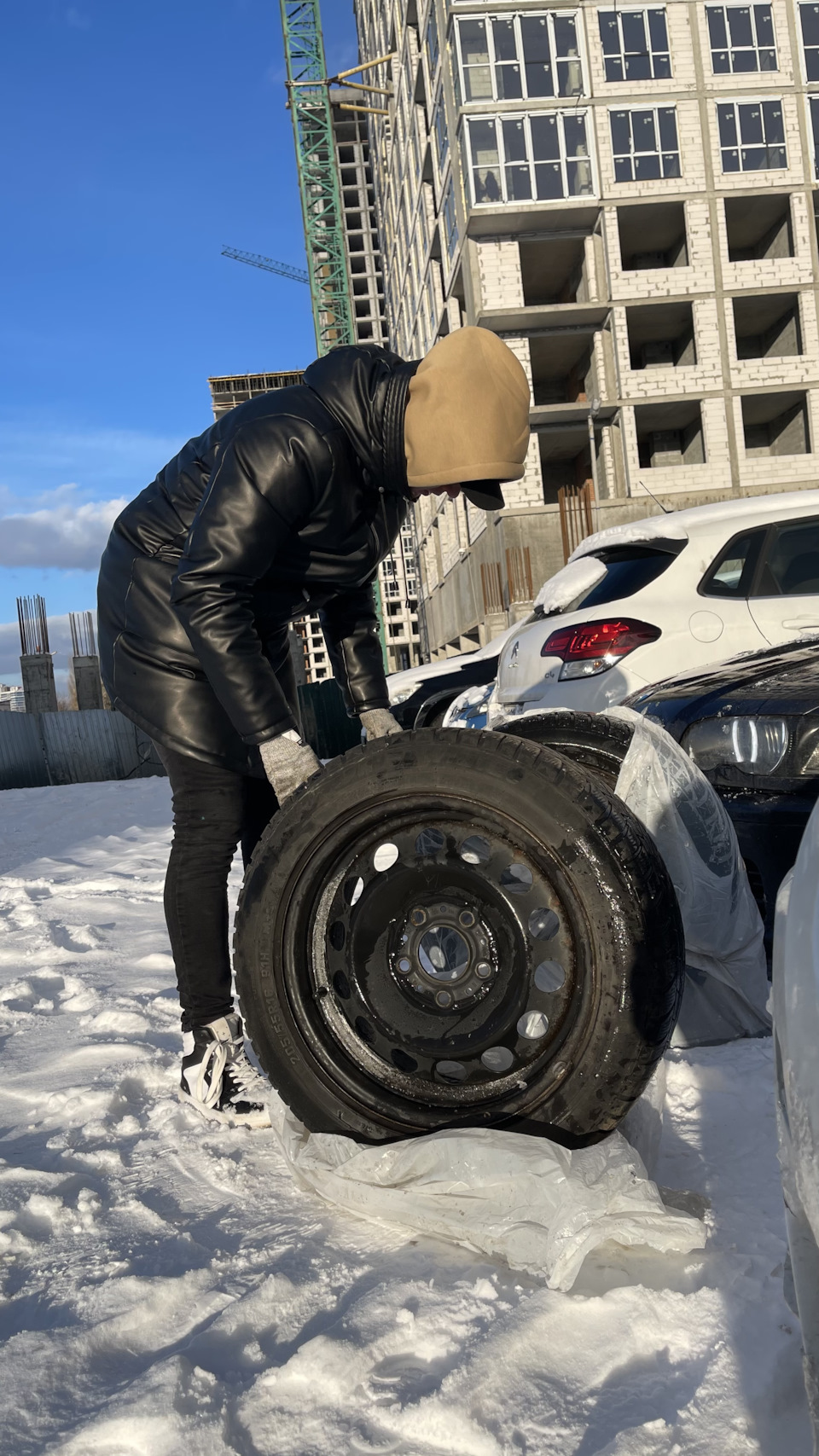 Наступного дня. Колеса. Дрифт видос. 1