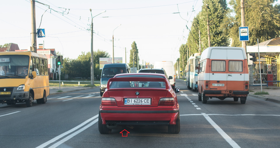 Клубний календар Е36 UA, роблю задній дифузор. 3