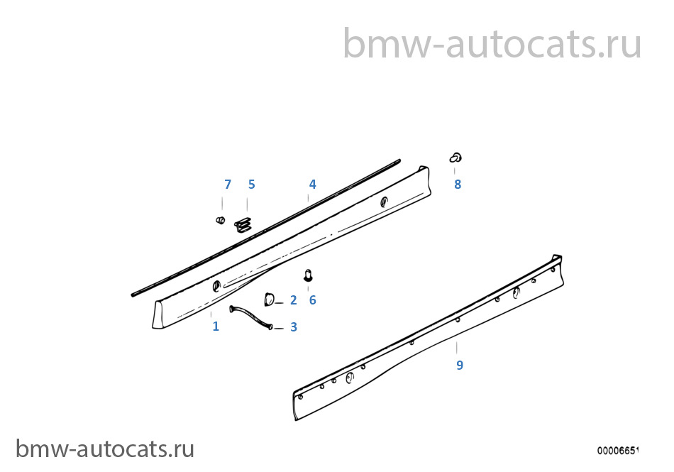 M-пороги, примірка, установка. 2