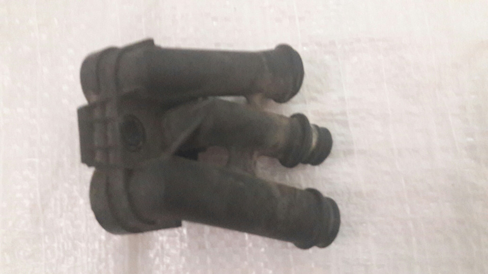 заміна патрубка пічки 2