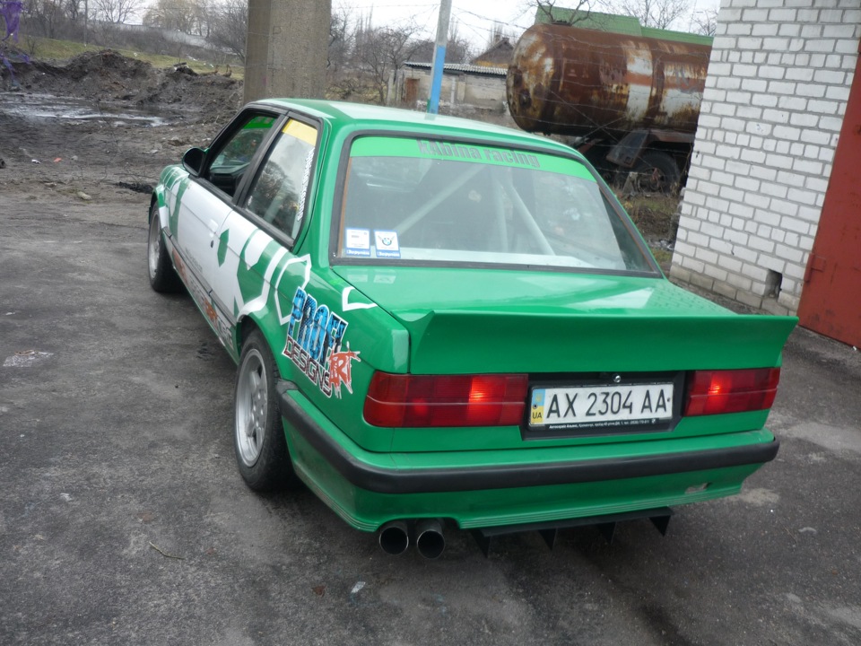 спойлер, дзеркала m3, дифузор, вихлоп 1