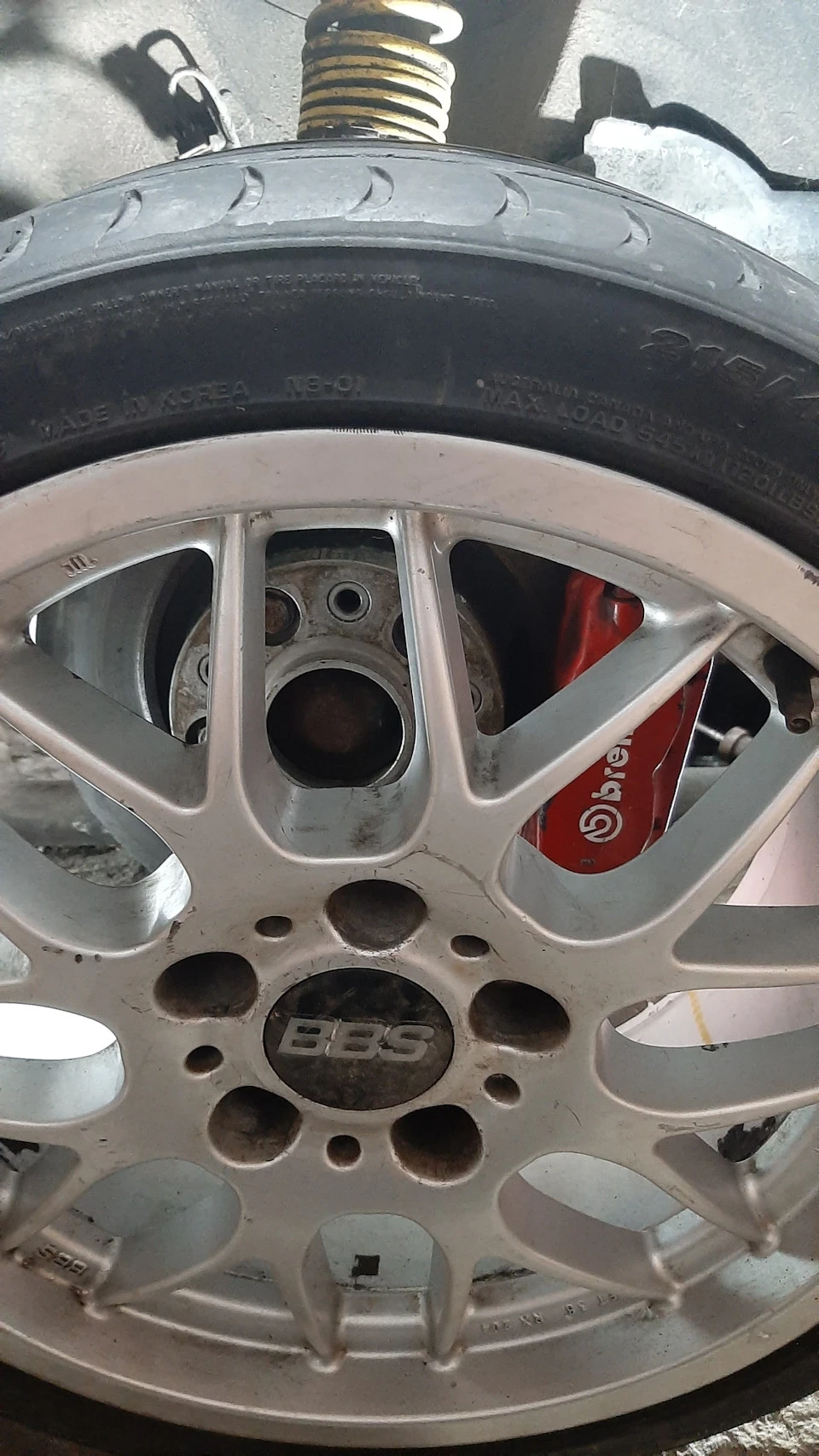 #12 Установка 4х поршневих супортів BREMBO з e38 на е36