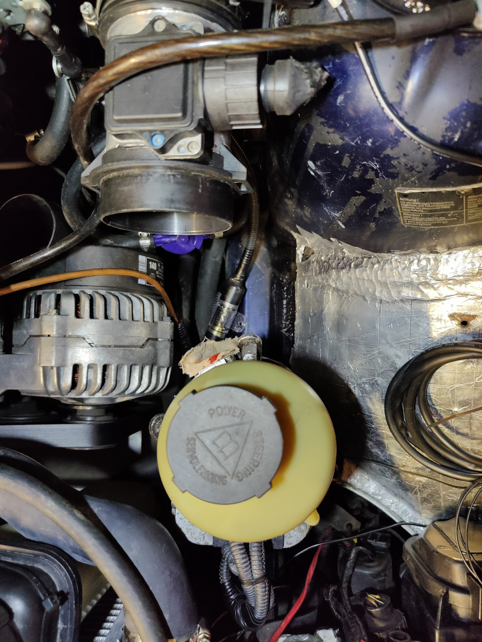 Перехід на ЕГУР від Opel 3