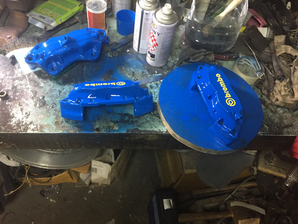 1. Тормоза-Brembo 4 горщика 4