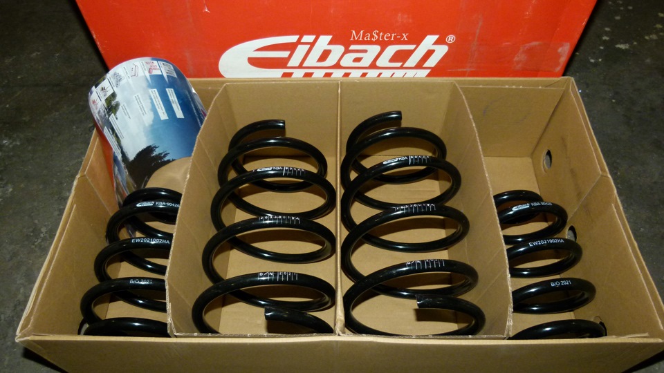 Eibach Pro-Kit - спортивні пружини для BMW e36 2.8 4