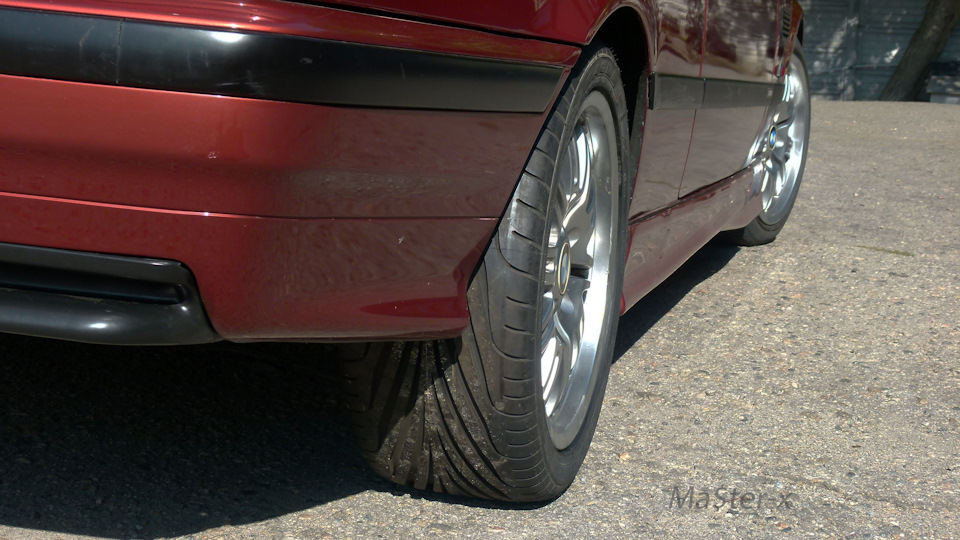 Поставив нові шини Goodyear F1 245/40R17 2