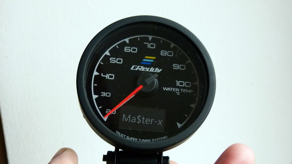Установка Greddy Multi Gauge (прилад та датчик температури ОЖ) 2