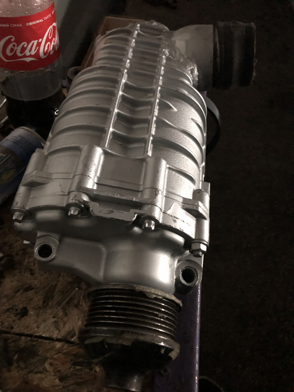 Зустрічайте компресор EATON M62. Мотор встановлений. Редуктор 4.27 4