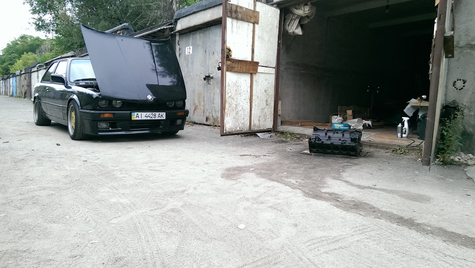 ч3 Будівництво m50b31 noob style. Бомж-поршня, розточування, фарбування, купа інструменту 1