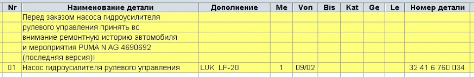 Насос ГУР