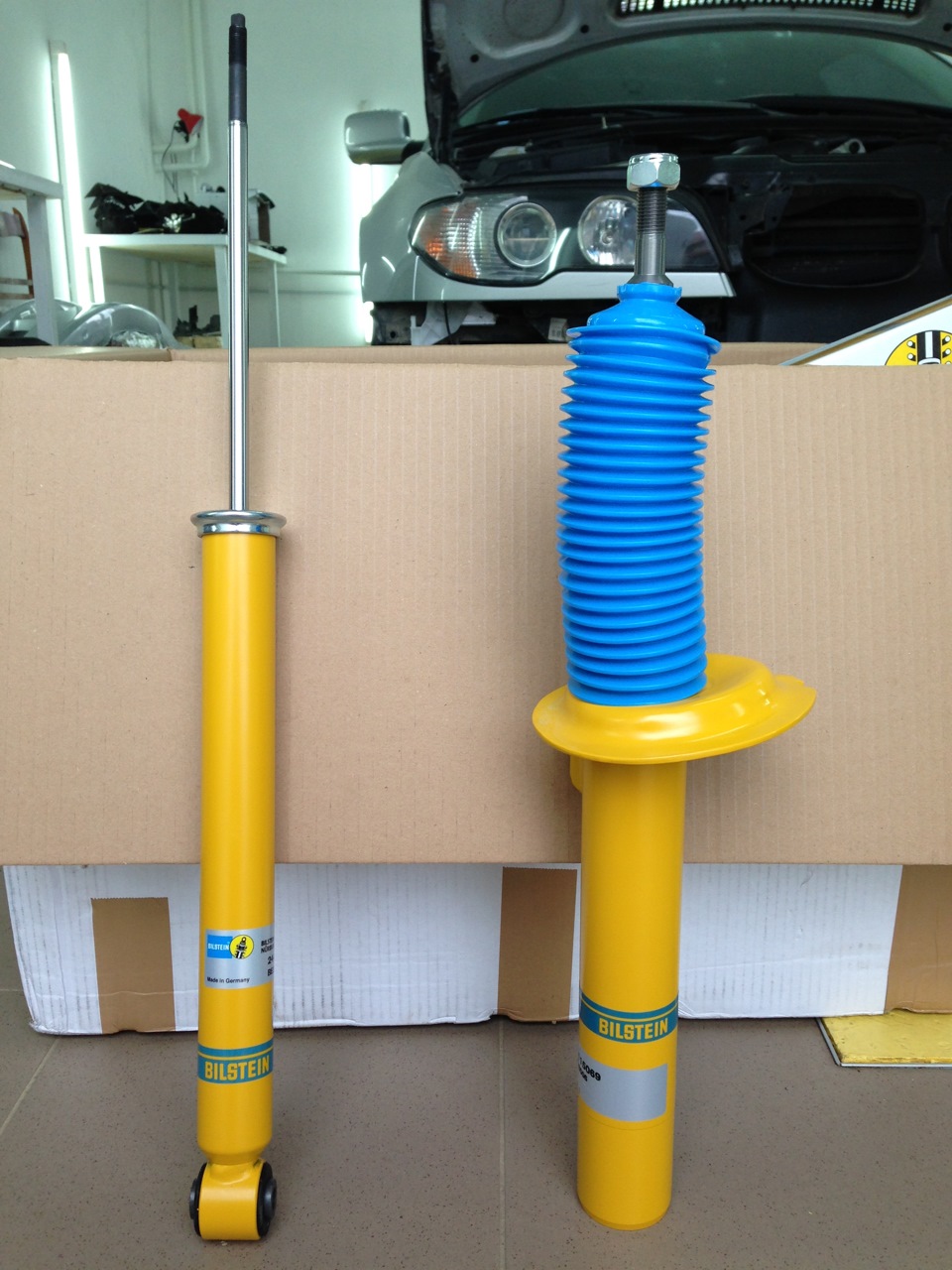 Встановлення підвіски: Bilstein B8 + Eibach -25/10мм 2