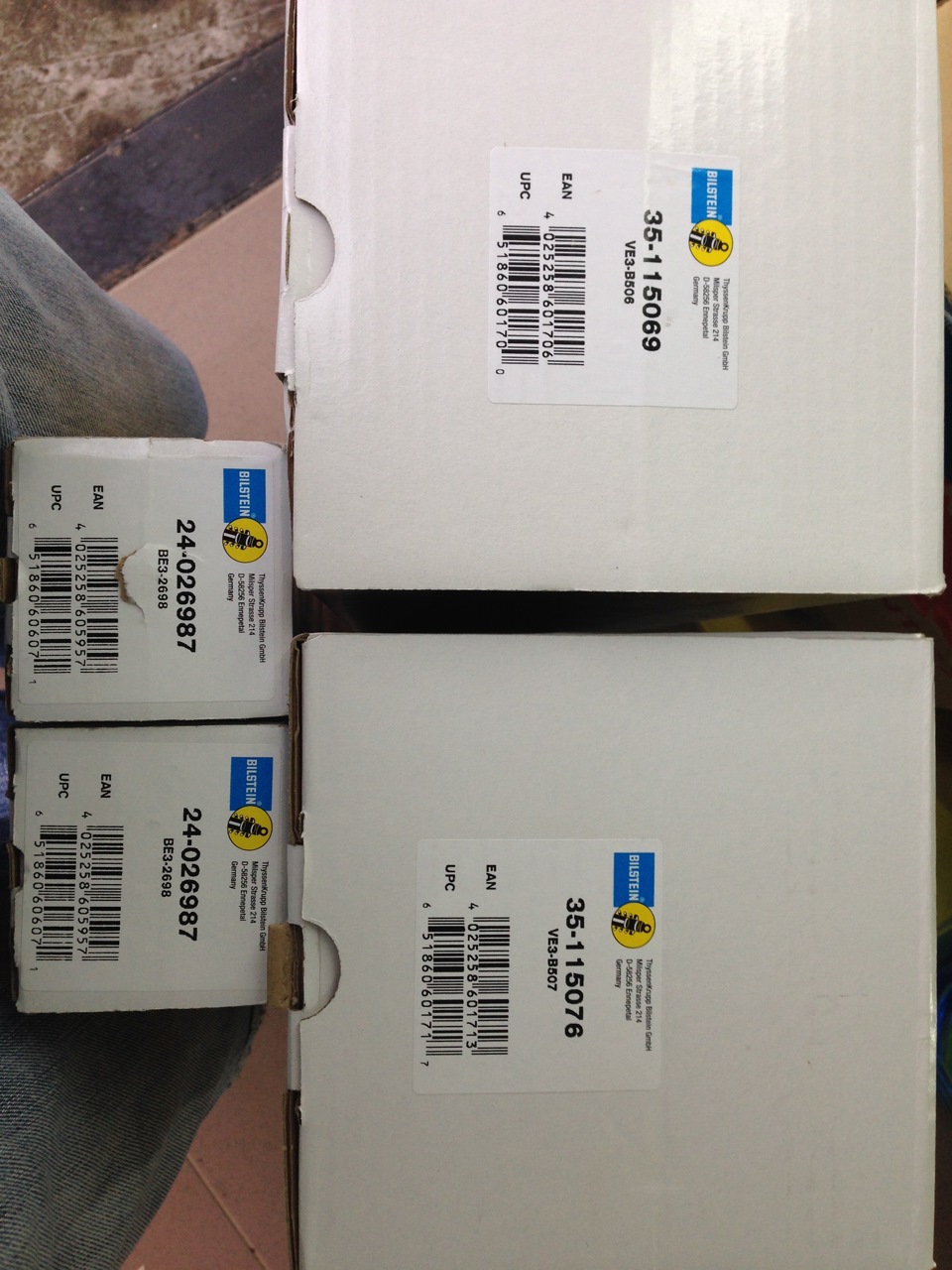 Встановлення підвіски: Bilstein B8 + Eibach -25/10мм 5