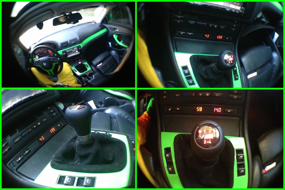 UUC EVO3 Short Shifter + DSSR - Double Shear Selector Rod + ZHP ///M Ручка з підсвічуванням 4