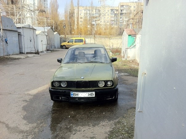 Поставив бампер E36 і зробив ГУР. 1