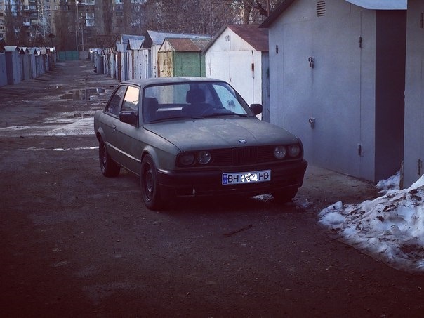 Поставив бампер E36 і зробив ГУР. 2