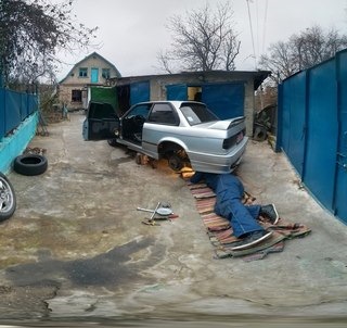 кончина старого редуктора та заварювання нового) 1